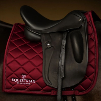 Tapis de selle dressage ES Line Bordeaux