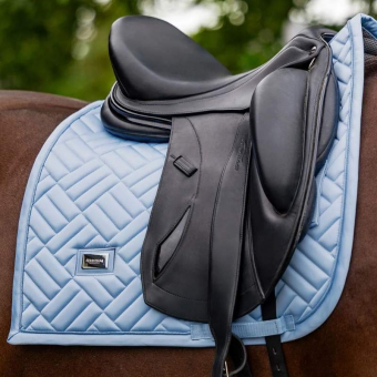 Tapis de selle dressage ES Modern Midsummer Blue