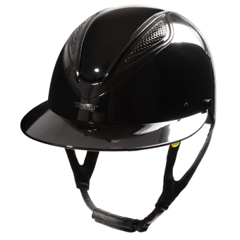 Casque d'équitation MIPS Alice Wide Peak Noir