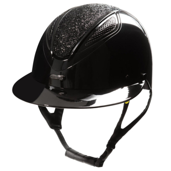 Casque d'équitation MIPS Amelia Wide Peak Noir