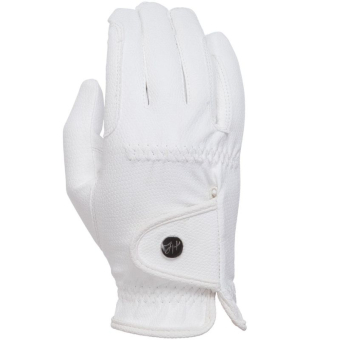Gants d'équitation Enfant/Junior Flexible Grip Blanc