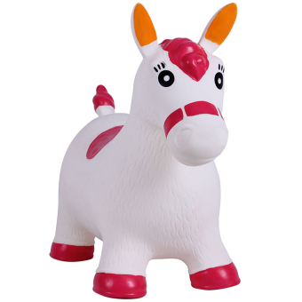 Ballon sauteur Jumpy Horse Blanc