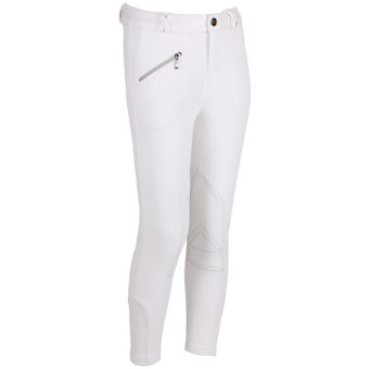 Pantalon d'équitation Enfant/Junior Basic Blanc