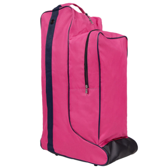Sac à Bottes & Casque Combi Fuchsia