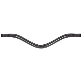 Frontal Diamond Curved Noir/Argent