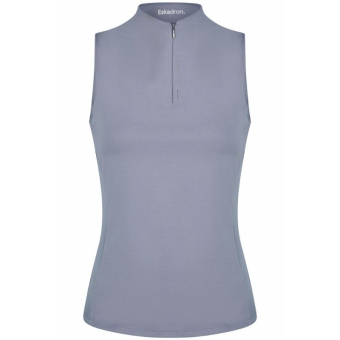 Haut d'équitation Tank Half Zip Classic Sports Violet