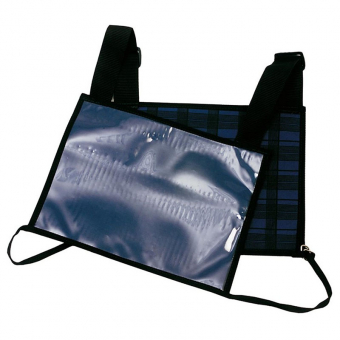 Porte-Numéros pour Cross Noir/Bleu