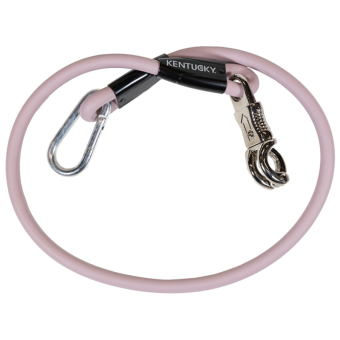 Corde d'attache Box Lead & Cross Silicone Vieux Rose