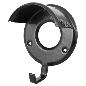 Crochet à bride en Noir revêtu