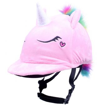 Housse de casque Licorne Rose