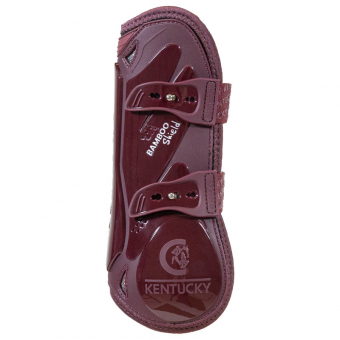 Guêtres ouvertes Bamboo Elastic Bordeaux
