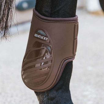 Protège-boulets Elastic Marron