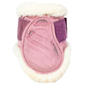 Protège-boulets Young Vegan Sheepskin Velvet Vieux Rose