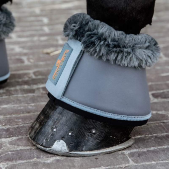 Cloches Sheepskin Leather Gris