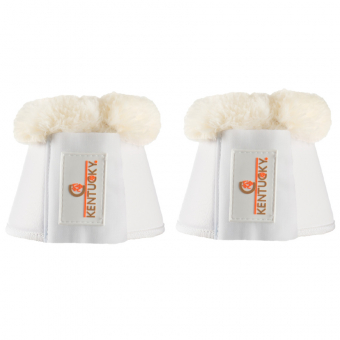 Cloches Sheepskin Leather Blanc