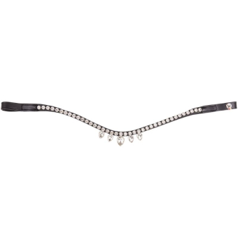 Bandeau X-Line Diadem Noir/Blanc