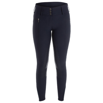 Pantalon d'équitation Candy Super-X Mira Full Grip Bleu Marine