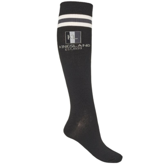 Chaussettes d'équitation Classic Unisex Coolmax Noir