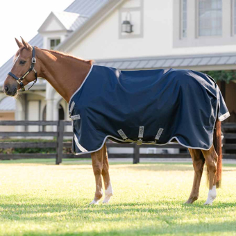 Couverture imperméable Amigo 1200D 0g Marine/Gris/Argent