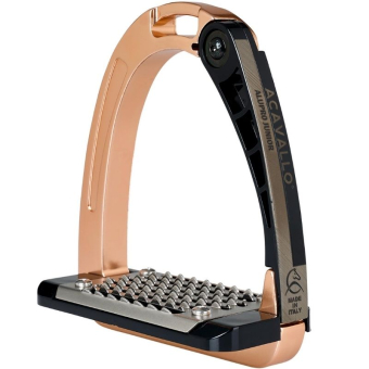 Étriers Enfant/Junior Arena Alupro Rose Gold