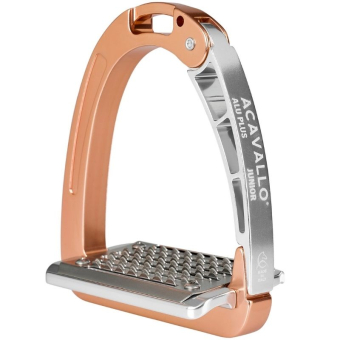 Étriers Enfant/Junior Arena Aluplus Rose Gold
