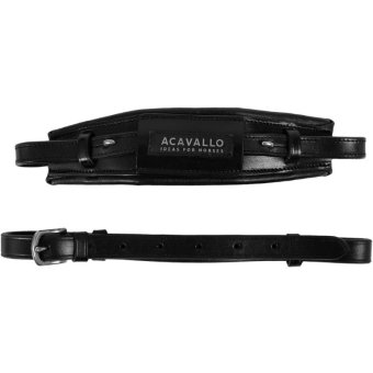 Muserolle pour hackamore Alupro Noir