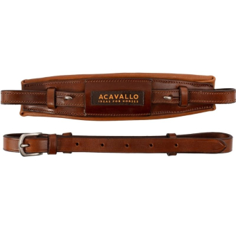 Muserolle pour hackamore Alupro Cognac