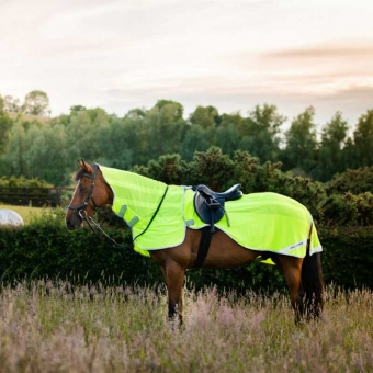 Amigo Flyrider Couverture de cheval Jaune néon