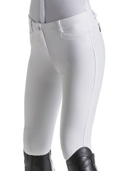 Pantalon d'équitation Jumping EJ Blanc