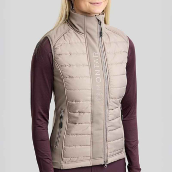 Gilet hybride Emma Softshell Pearl Grey