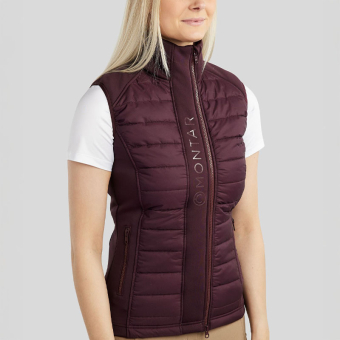 Gilet hybride Emma Softshell Fig