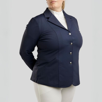 Veste de concours Bonnie Crystals Curve Bleu Marine