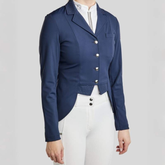 Frac de dressage court Softshell Bleu Marine