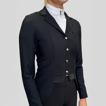 Frac court MoDarla Softshell  Gunmetal Crystals Noir