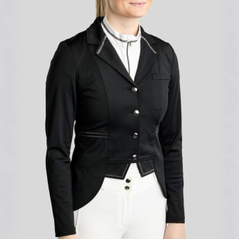 Frac court MoKylie Softshell Gun Metal Crystals Noir