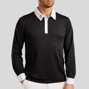 Chemise de concours homme MoWill Long Sleeve Noir
