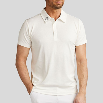 Chemise de concours homme MoWill Short Sleeve Blanc