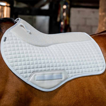 Tapis de selle Tech Comfort Blanc  