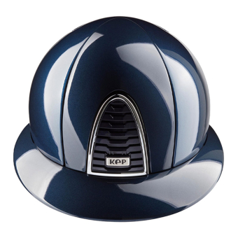 Casque d'équitation Cromo 2.0 Shine Polo Bleu Marine
