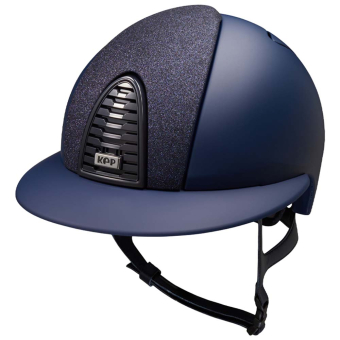 Casque d'équitation Cromo 2.0 Matt Polo Inserto Star Bleu Marine