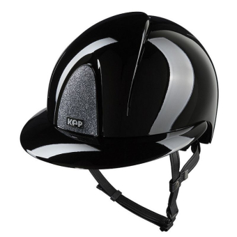 Casque d'équitation Smart Nova Metal Polish Polo Star Noir/Argent