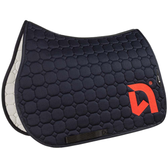 Tapis de selle Octagon Team Equinest Bleu Marine/Rouge