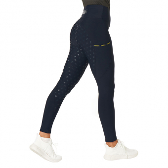 Leggings d'équitation Signature FG Bleu Marine