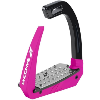 Étriers de sécurité Omnia Noir/Fuchsia