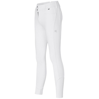 Culotte d'équitation KLKira H Shape Knee Grip Blanc