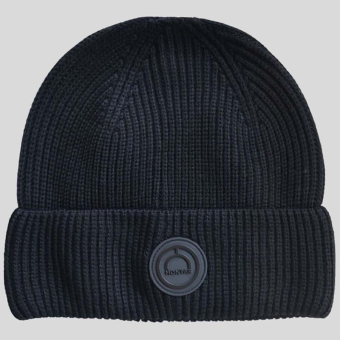 Bonnet Knitted Wool Noir