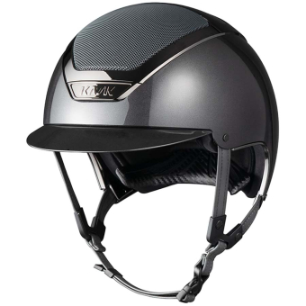 Casque d'équitation Dogma Pure Shine Gris