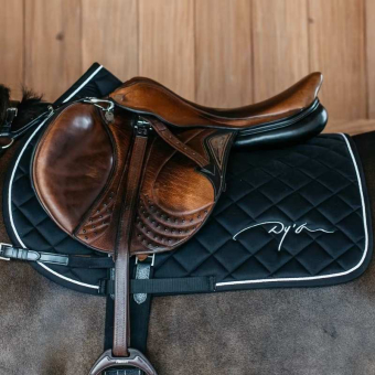 Tapis de selle Diamond Noir