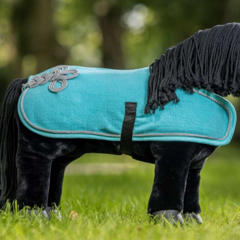 Couverture polaire Toy Pony Turquoise
