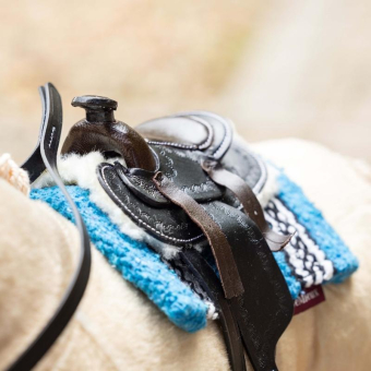 Tapis de selle western Toy Pony Turquoise